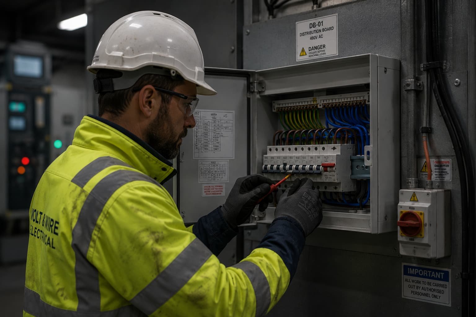 Volt and Wire Electrical website